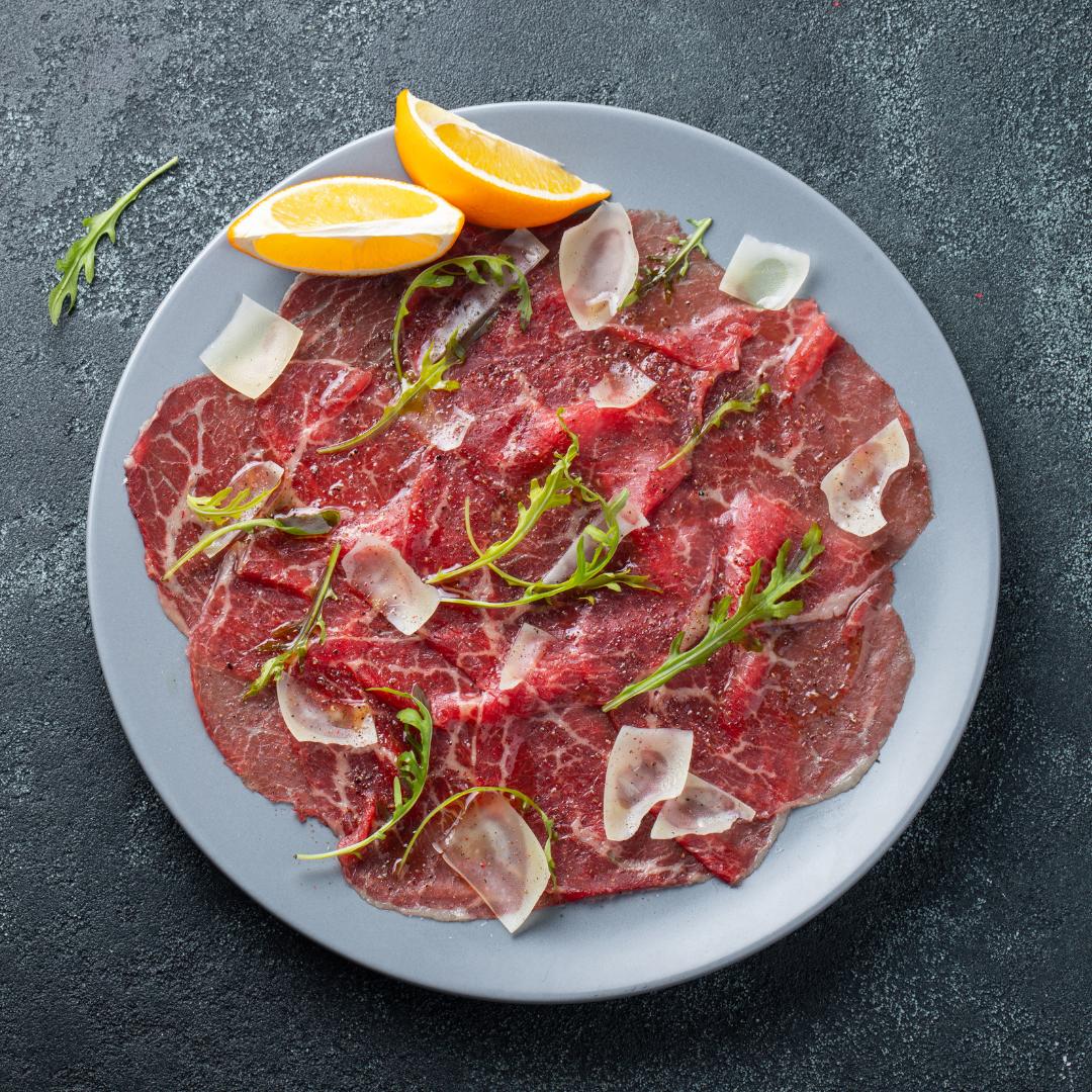 Carpaccio voor 10 personen