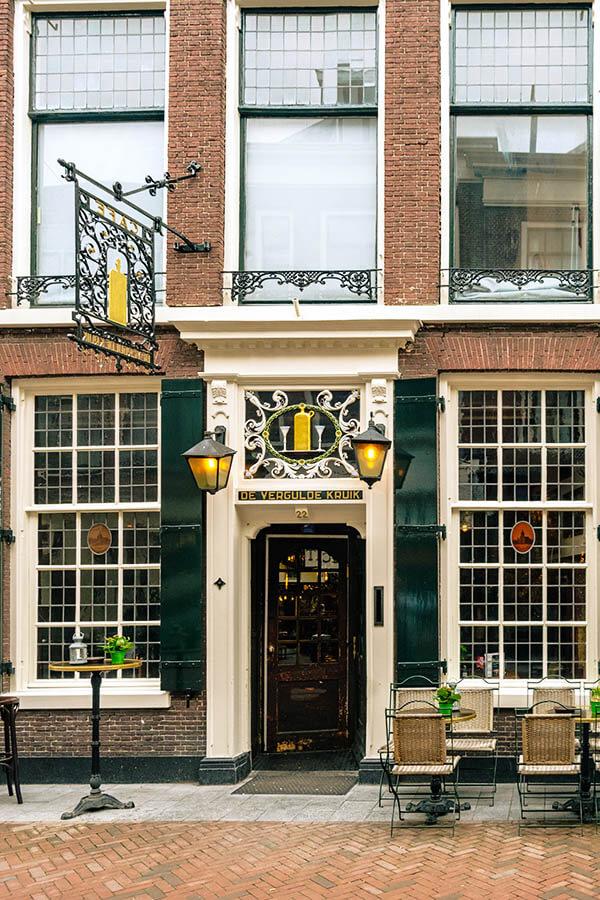 Cadeaubon t.w.v. € 75,- De vergulde Kruik of haar andere etablissementen te Leiden